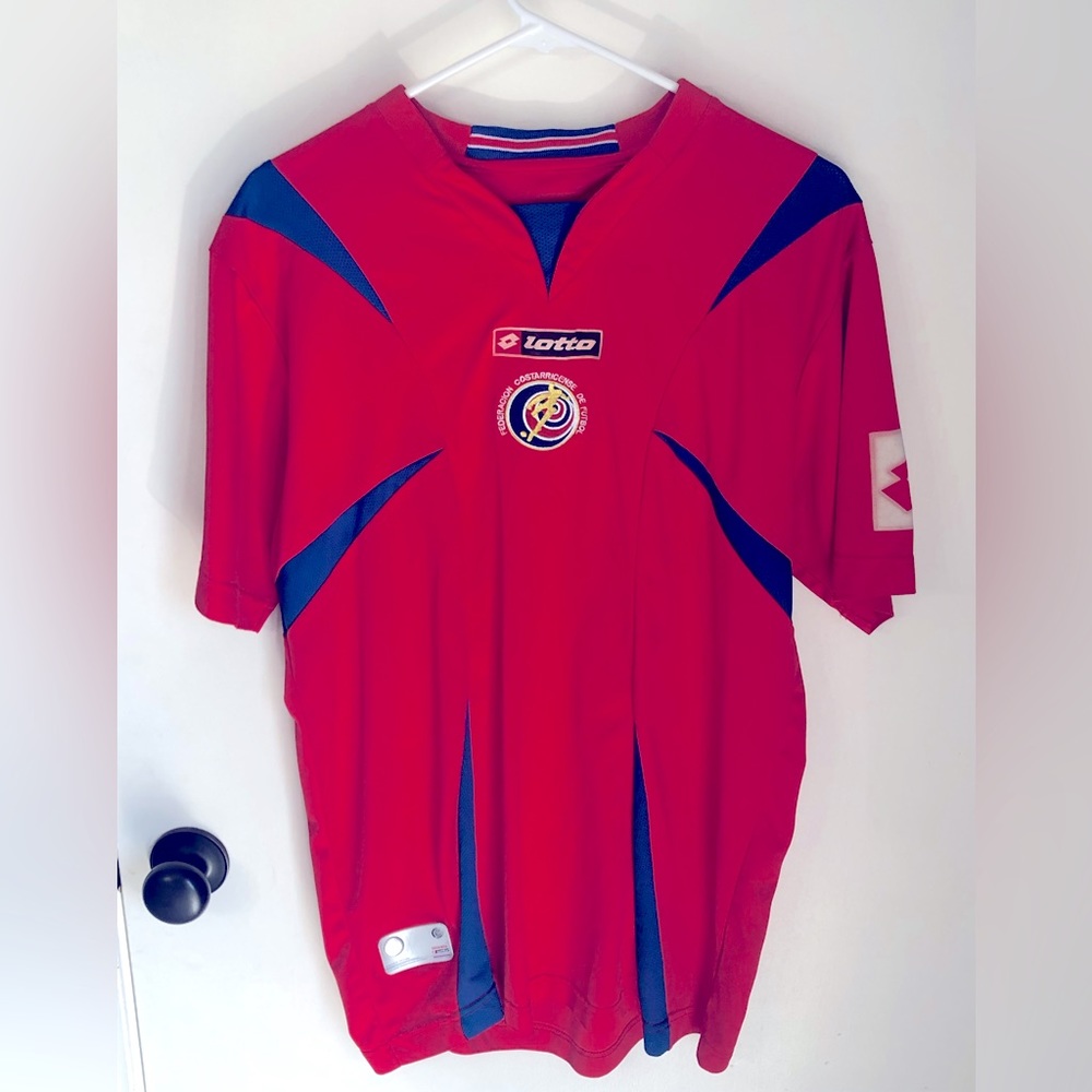 Lotto Costa Rica Soccer Jersey - Large